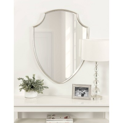 Caskill 24" x 32" Silver Shield Wall Mirror