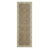 Washable Living Room Rug Floral Bordered Area Rugs Soft Thin Indoor Carpet - 3 of 4