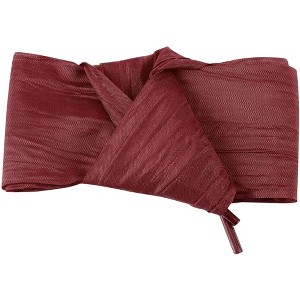 INSPIRE CHIC Solid Color Wrinkled Extra Wide Flat Athletic Shoelaces 1 Pair - 1 of 4