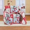 Collections Etc Snowman Tapestry Furn Throw - 2 of 3