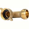 Amber Sports Camco 90° Hose Elbow for RVs – Brass, Lead-Free, Easy Grip, Fits RV Water Hoses & Outdoor Faucets – 1-Pack (22505) - 2 of 4