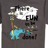 Men's - Dr. Seuss - Fun To Be Done Short Sleeve Graphic T-Shirt - 2 of 4