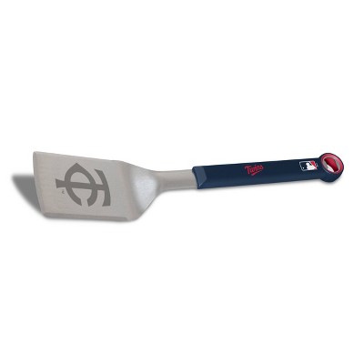 MLB Minnesota Twins Stainless Steel BBQ Spatula with Bottle Opener_2