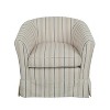 Airsurfer 27" Upholstered Swivel Chair with Loose Cover - 2 of 4