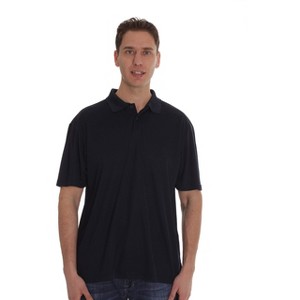 At The Buzzer Men’s Polo Shirt – Short‑Sleeve Golf & Tennis Top - 1 of 3