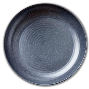 TAG Brooklyn Melamine Dinner Plate Charcoal - 1 of 2