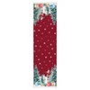 Christmas Area Rugs for Living Room Bedroom Xmas Snowflakes Tree Festive Winter Decorations Rugs Soft Foldable Rug - 3 of 4
