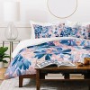 Deny Designs 2pc Twin/Twin XL Mirimo Floralia Blue Duvet and Sham Set - 3 of 4
