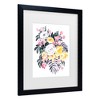 Trademark Fine Art - Rosana Laiz Blursbyai Harriet bouquet Matted Framed Art - 3 of 4