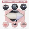 Travel Duffle Bag, Weekender Bags for Women with Shoe Compartment & We - 3 of 4