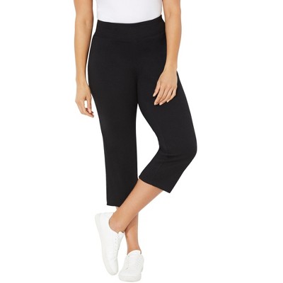Catherines Women's Plus Size Yoga Capri