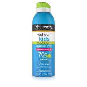 Neutrogena Wet Skin Kids Sunscreen Spray - SPF 70 - 5oz