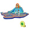 Outsunny 4 in 1 Water Slide, Inflatable Bounce House with Slide, Pool, Climbing Wall, Water Cannon, Blower, Carrying Bag, for 3-8 Years Old - 4 of 4
