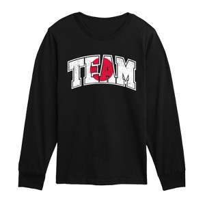 Boys' - Instant Message - Team Japan Long Sleeve Graphic T-Shirt - 1 of 4