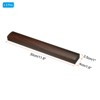 Unique Bargains Wooden Smooth Surface Elegant Finish Paperweight Black 2 Pcs - 2 of 4