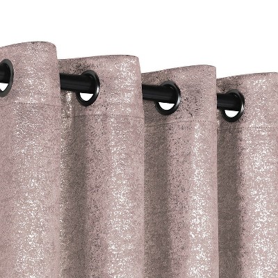 Regal Home Collections Metallic Sparkle Thermal Grommet Blackout Curtains