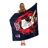 50"x60" MLB Minnestoa Twins Mascot 2 Layer Silk Touch Faux Shearling Throw Blanket - 4 of 4