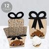 Big Dot of Happiness Party 'Til You're Pooped  - Square Favor Gift Boxes - Poop Emoji Party Bow Boxes - Set of 12 - 3 of 4