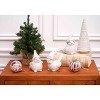 Gallerie II Embossed Snowflake Christmas Tree Figurine - 4 of 4