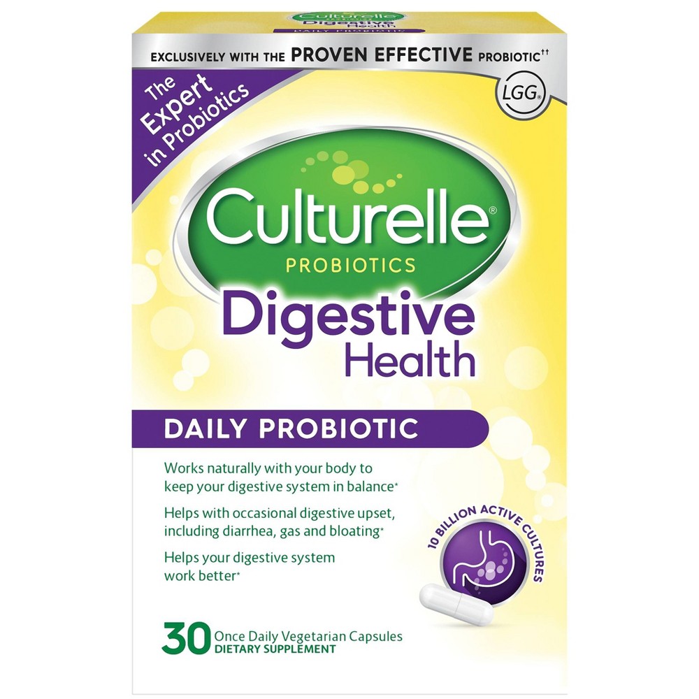 Culturelle Unisex Digestive Health Daily Probiotic  30 Ct