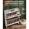 Shoe Storage Cabinet with 2 Flip Drawers, Entryway Slim Shoe Rack, Freestanding Hidden Shoe Organizer Cabinet with Metal Legs - 2 of 4