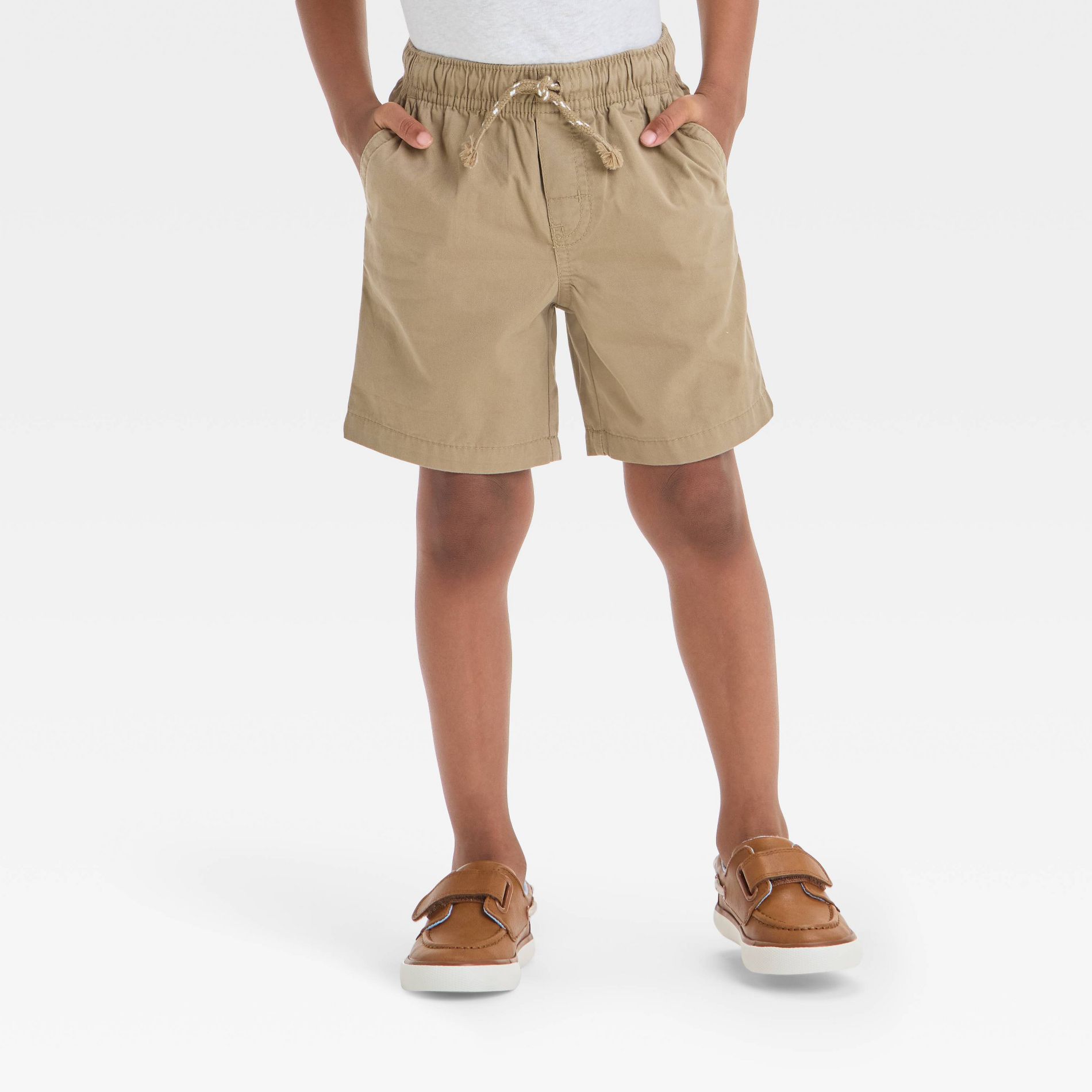 Pull-On Woven Shorts - Cat