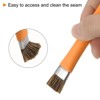 Unique Bargains Phone Motherboard Cleaning Brush 12x15mm Bristles Hair Brush, Orange + Red - 4 of 4