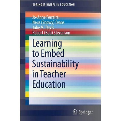 Learning to Embed Sustainability in Teacher Education - (Springerbriefs in Education) (Paperback)