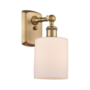 Cobbleskill - 1 Light Wall Sconce In Industrial Style-9 Inches Tall and 5 Inches Wide - 1 of 1