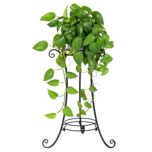 Costway Metal Plant Stand for Flower Pot Metal Display Shelf Potted Holder Rack - 1 of 4