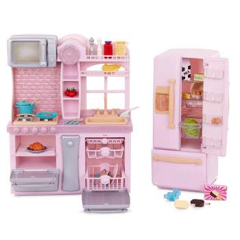 Our Generation Sweet Stop Ice Cream Truck With Electronics For 18 Dolls -  Light Blue : Target