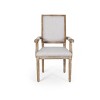 Set of 2 Maria French Country Wood Upholstered Dining Chairs - Christopher Knight Home - 3 of 4
