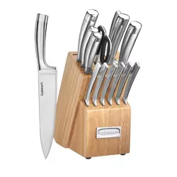 Cuisinart Professional Series 15pc Stainless Steel Cutlery Block Set - C99SS-15P