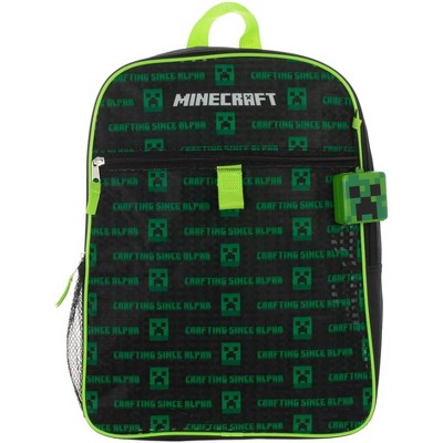 Kids Minecraft Backpack 4-Piece Combo School Supplies - image 2