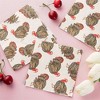 Blue Panda 100-Pack Thanksgiving Turkey Disposable Paper Cocktail Napkins for Autumn Party Supplies - 4 of 4