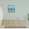 Stupell Industries Summer Shore Bicycle Ride Black Framed Giclee Art - 2 of 4