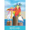 Briarwood Lane Garden Flag 12x18 For Outdoor Coastal Bird Welcome Summer For Summer Garden Flag Flags For Outside - 3 of 4