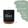 Elanze Designs Chaos Coordinator Black X-Large Cork Bottom Kitchen Utensil Holder - 2 of 4