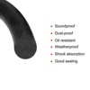 Unique Bargains Rubber Round Soundproof Insulation DIY Warehouse Weather Seal Strip - 4 of 4