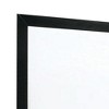 Royal Hampton Dresser Vanity Mirror, 38 Inch Square Frame, Black Solid Wood - 4 of 4