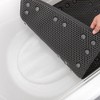 J&V TEXTILES Shower and Bathtub Mat, 36x17, Long Double Foam Bath Tub Floor Mats with Suction Cups and Drainage Holes, Machine Washable - 2 of 4