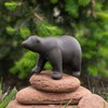 Standing Bear Decorative Black Cast Iron Figure Figurine - 2 of 4