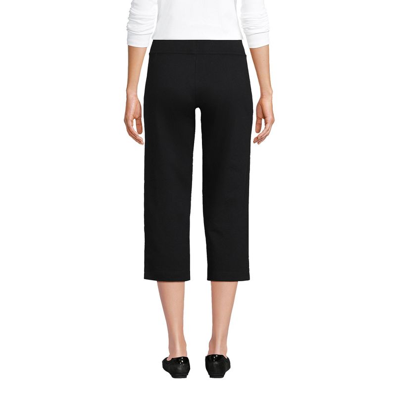Lands' End Women's Starfish Mid Rise Crop Pants, 2 of 7