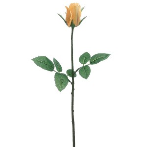 Allstate Floral Rose Bud Floral Artificial Stem Spray - 23.5" - Yellow - 1 of 4