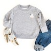 The Juniper Shop Boo Ghost Goose Toddler Sweatshirt - 3 of 4