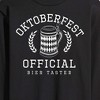 Men's - Instant Message - Oktoberfest Official Bier Taster Long Sleeve Graphic T-Shirt - 2 of 4