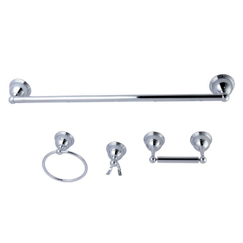 Kingston Brass Victorian 4-Pieces Dual Towel Bar Bathroom Hardware