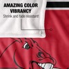 University Of Central Missouri Primary Logo Stripes Silky Touch Blanket White 50x60 - 4 of 4