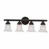 Livex Lighting 4 - Light Vanity in  Bronze - 2 of 4