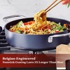 Alva Maestro 3-Piece Premium Ceramic Nonstick Cookware Set Professional Frying Pan & 3.5 Qt Saute Pan Non-Toxic All Stovetop Compatible, Oven Safe - 4 of 4
